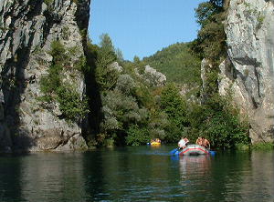 Rafting in Kroatien